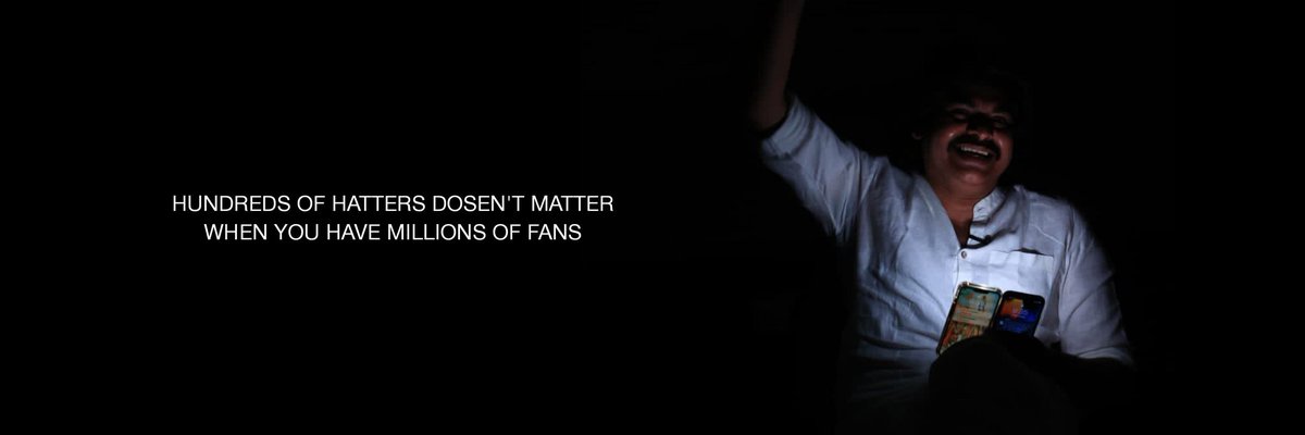 JalsaUday's tweet photo. Hundreds Of Hatters Dosen't Matter When You Have Millions Of Fans ❤️🙌🏻

#PawanKalyan | @PawanKalyan https://t.co/rBZgE3OofO