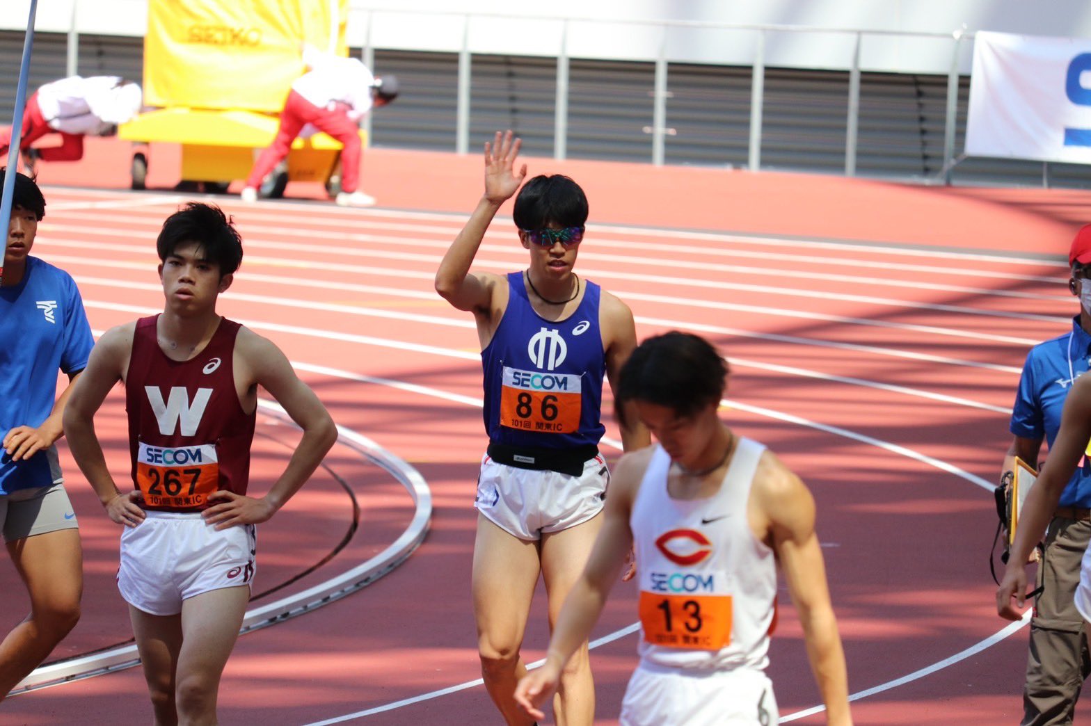 は*と様 順天堂大学陸上ジャージセット５点 順天堂大学 陸上競技部 公式ジャージ - メルカリ