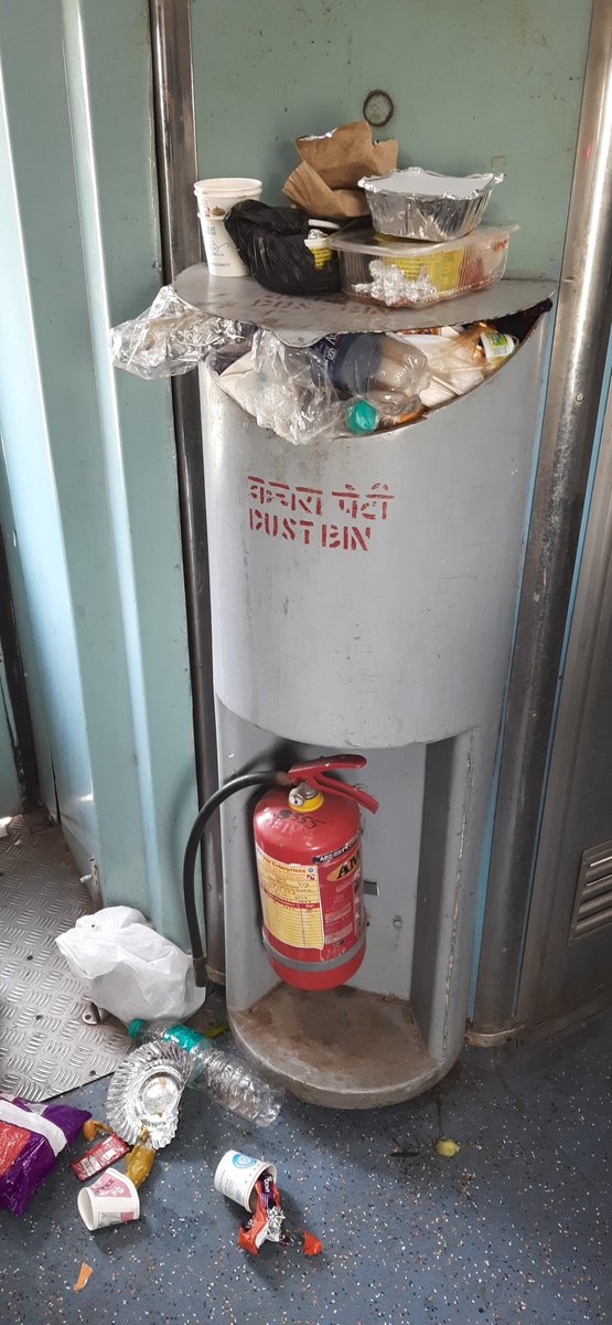 AIIPL_Hyd2022's tweet photo. @RailwaySeva train no 20916 , PNR 8351829279 from vadodara till last stopage the position has got worse. We are paying for 3ac. No cleanliness no proper water. https://t.co/VCAMdPLDIb