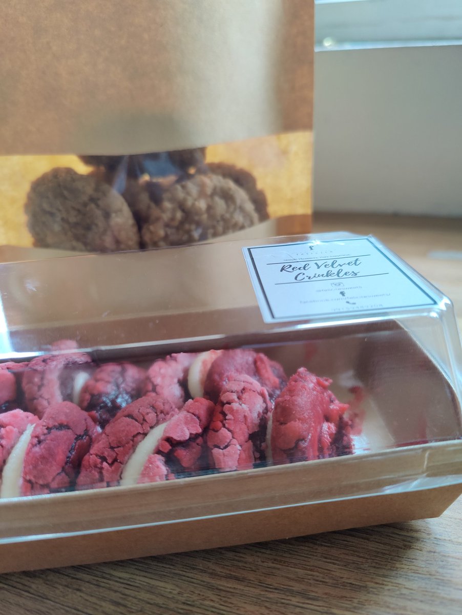 BullishKlub's tweet photo. 📩 [ #BKcheckout ] 
22.05.22

——Thanks for the pastries, @papercart_! Love the red velvet but the oatmeal cookies are a clear favorite. ✨ https://t.co/8hqF2zRAaq