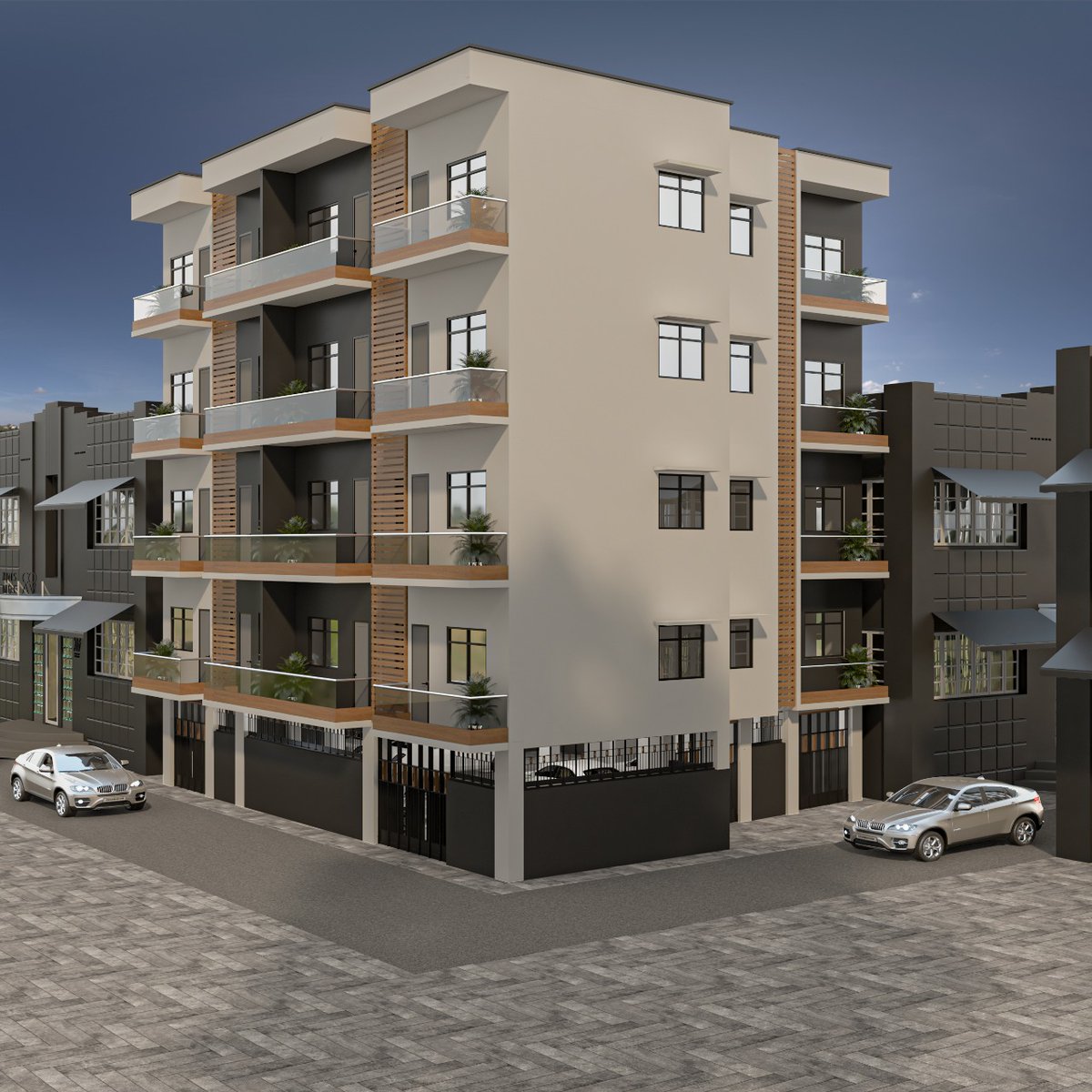 UmarIdrisi's tweet image. Projects- Residential Building
Location- Lucknow
Status- Pre Final Stage
Conceptual 3d View.
#prefinal #view #visualization
#residentialarchitecture #building
#lucknowcity #3drender

Contact us for all type interiors, exteriors architectural service and turnkey work execution.