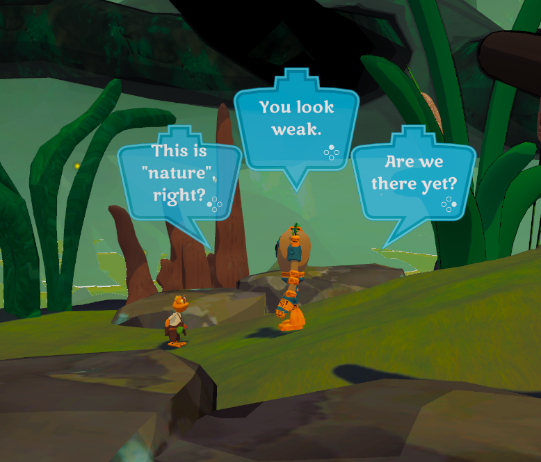 Predmada's tweet image. Released a new vertical slice of a local co-op narrative platformer, created for the course Game World Design at my University barrythecoolbee.itch.io/the-great-oaks
Requires 2 players! Can be played online if you use Parsec or similar :)
#MadeWithUnity #gamedev #screenshotsaturday #indiedev