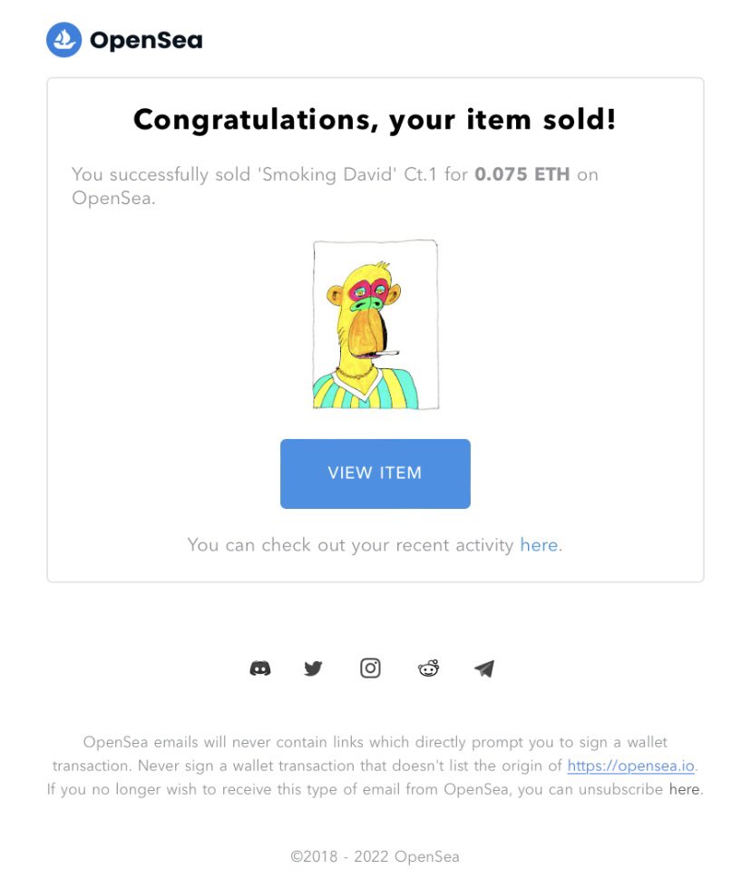 DrunkGrandpaNFT's tweet photo. WOW❗️❗️❗️
All 6 #NFTs sold in 15 minutes 🚀 I can’t express the feeling that I have right now 👀
Love to the people who believe in the project and like my art ❤️ https://t.co/rrNtTPKIVm