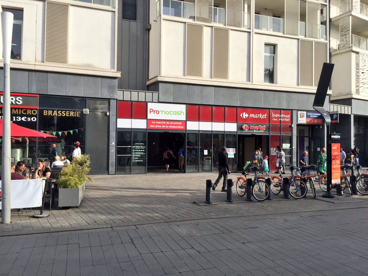 Nanteshype's tweet photo. 👀 🔑 Ouverture imminente de #Promocash @GroupeCarrefour pour les professionnels de la restauration au 1er sous-sol du #CarreFeydeau #Nantes https://t.co/AzpNWmOPqu