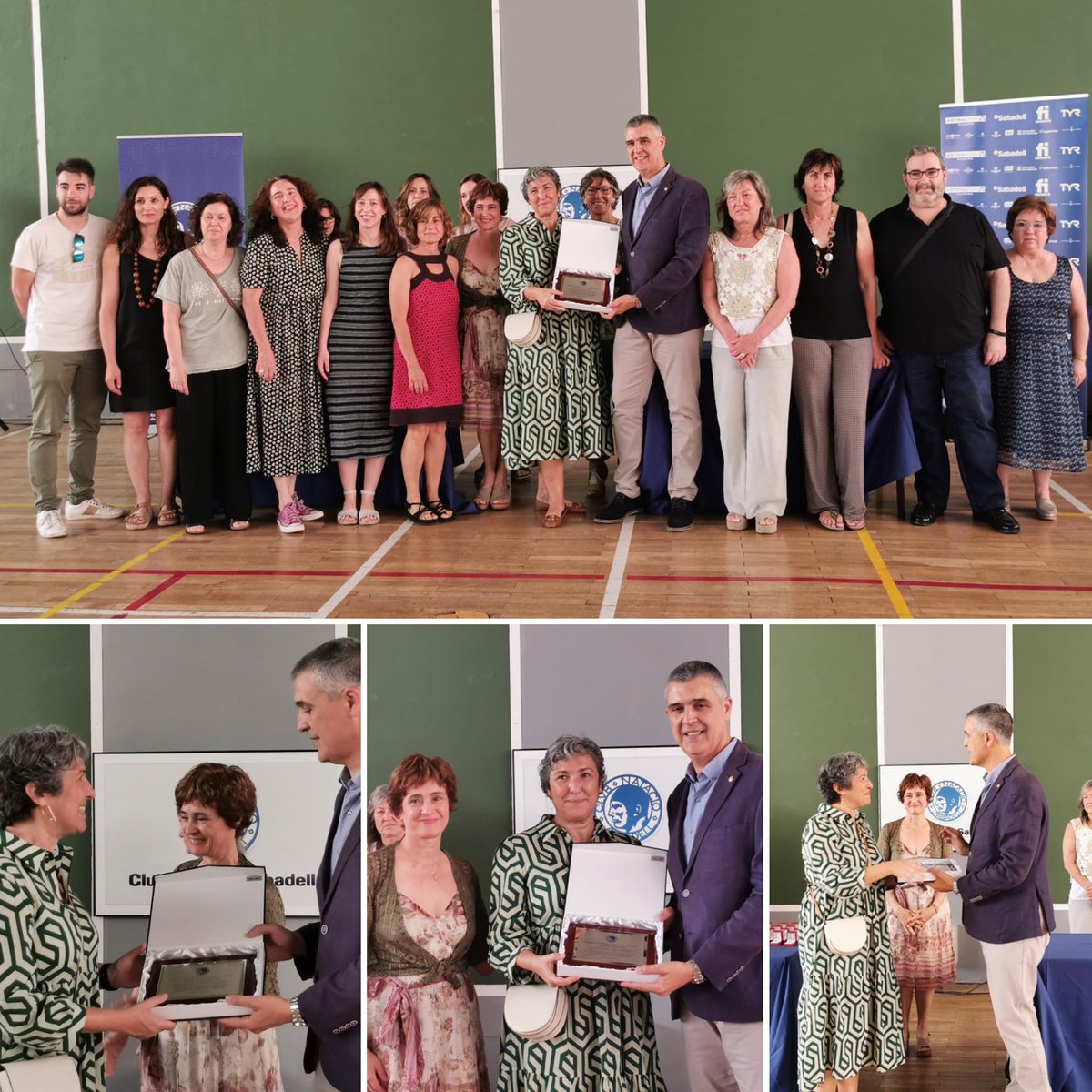 parctauli's tweet photo. Moltíssimes gràcies al @CN_Sabadell pel Premi a la millor tasca social 2021 atorgat avui a les professionals d’infermeria de Sabadell, en reconeixement a la seva professionalitat, dedicació i esforç durant la pandèmia, i en el seu treball diari. 💐💐 https://t.co/Iwf32hWSrU