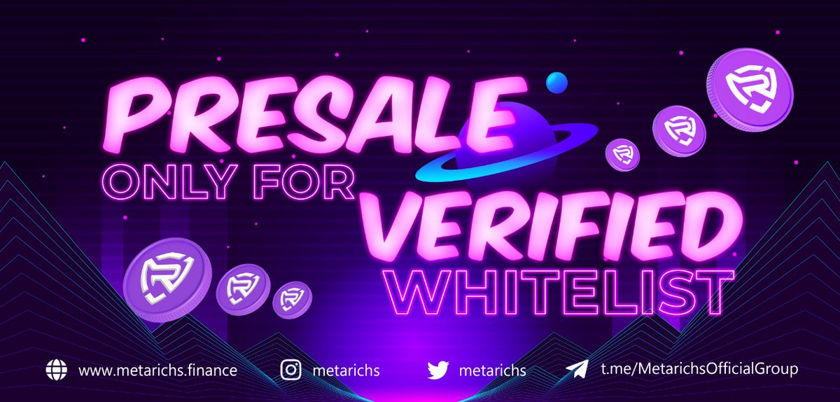 Metarichs's tweet photo. Private Sale Metarichs On Pinksale

🎇 Prevate sale on pinksale 🎇
https://t.co/KlPiQxL771

🎇BSC Token Metarichs🎇
0xbF0f0d7fe9aDDdD697F3DA6563b8756885cB1517

More Info 👇
▶️ Group : https://t.co/NCPJnhzIDu https://t.co/RgshHautNu