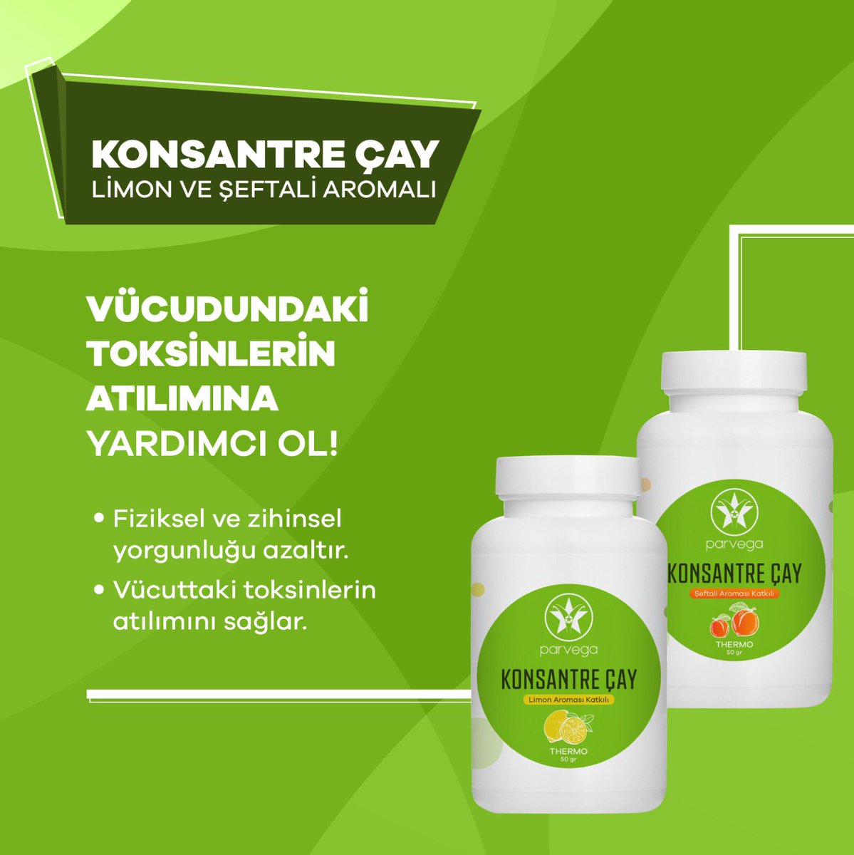 Kış aylarında içimizi sağlıkla ısıtanı, yaz aylarında içimizi ferahlatanı Parvega Konsantre Çay sizinle 😉 🍵