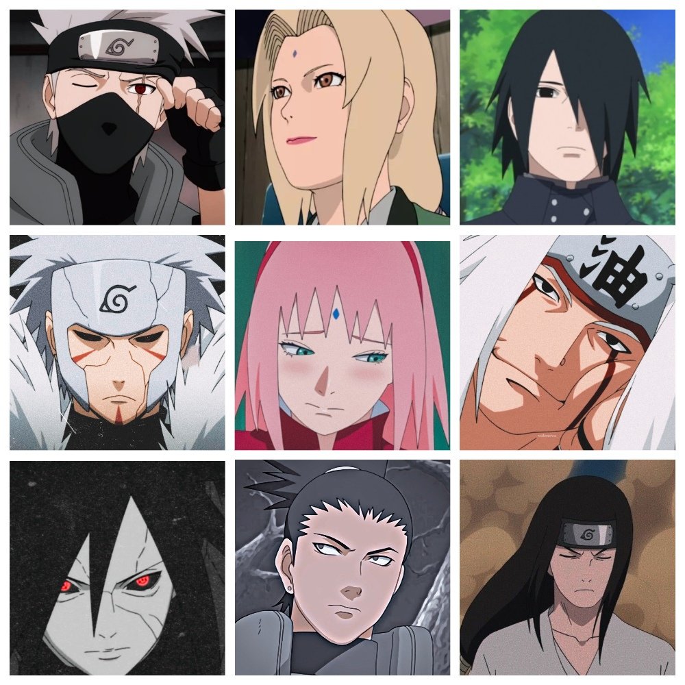 Favorite Naruto Characters