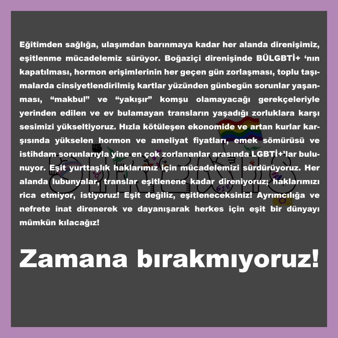 Hepimizin heyecanla beklediği o an geldi. Temamızı açıklıyoruz: DİRENİŞ