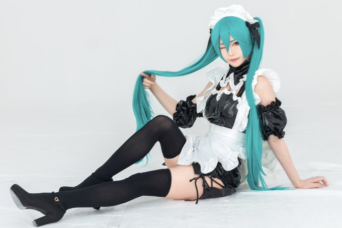 コスプレイヤーしらゆき（しらゆきミク）のTwitter画像5