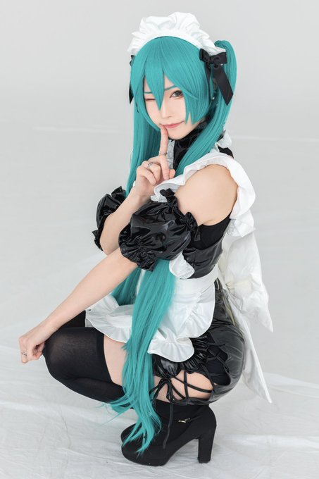 コスプレイヤーしらゆき（しらゆきミク）のTwitter画像7