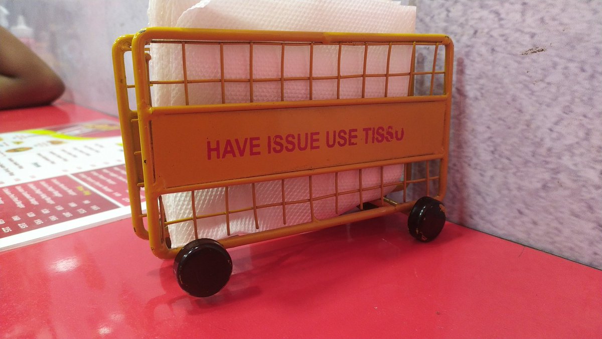 psynti's tweet photo. Have Issue Use Tissue 😆 https://t.co/lOionsJwI1