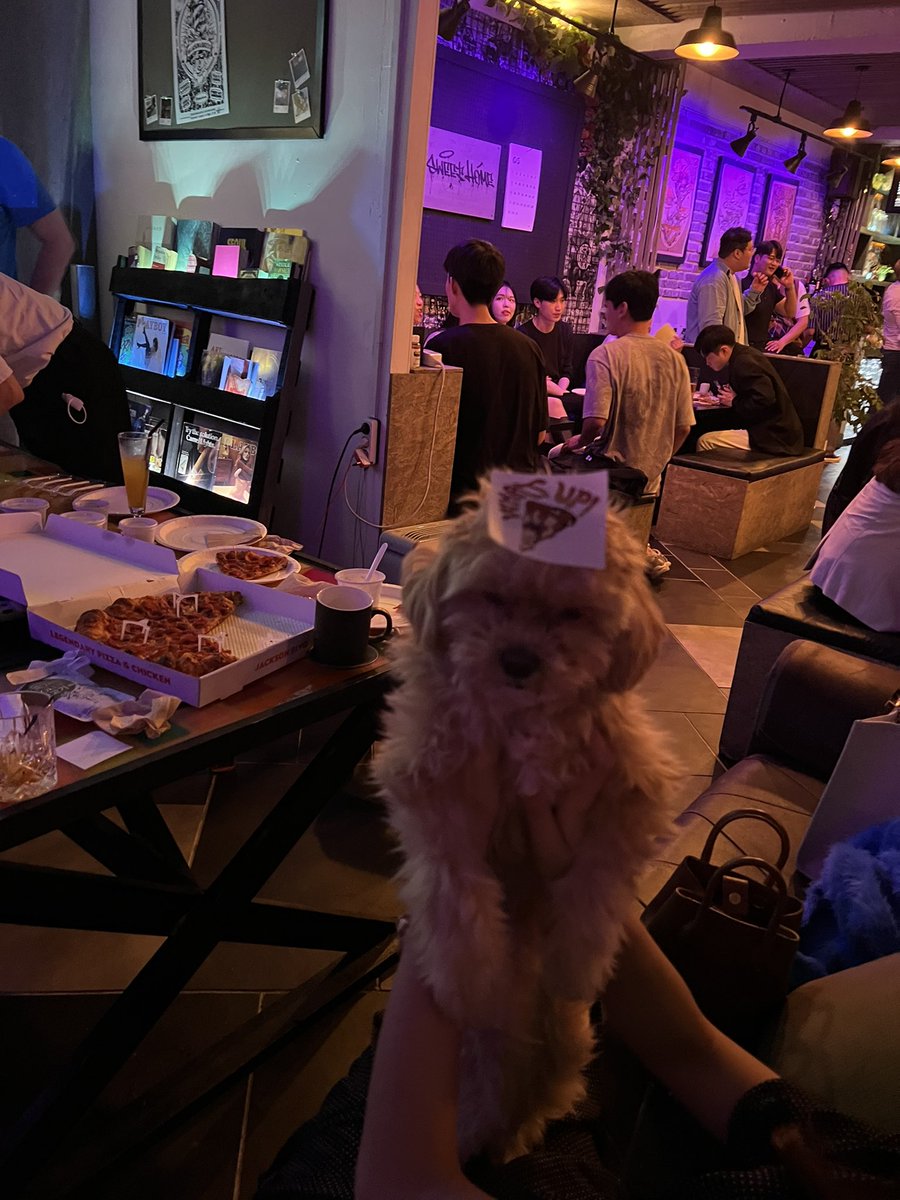 BTCPizzaDaySEO's tweet photo. RarePizzas Doggy🍕
#BitcoinPizzaDay2022 
#BitcoinPizzaDaySEOUL 
#RarePizzas https://t.co/YH3Fy6VWyM