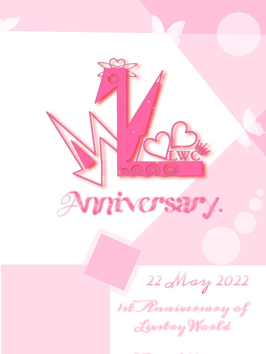 LivstryWorld's tweet photo. Happy Livsary 💕
💕 #Livsary - The First Anyversary 🍰🎉
 Of Livstry World (@LivstryWorld)
💕  22 May 22 ......
 #LivstryWorld #Anyversary #22May https://t.co/lcWwricdBR