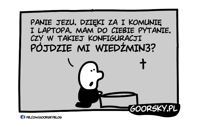 goorsky_pl's tweet image. Z archiwum 😎 #goorsky #humor #komunia #wiedzmin3