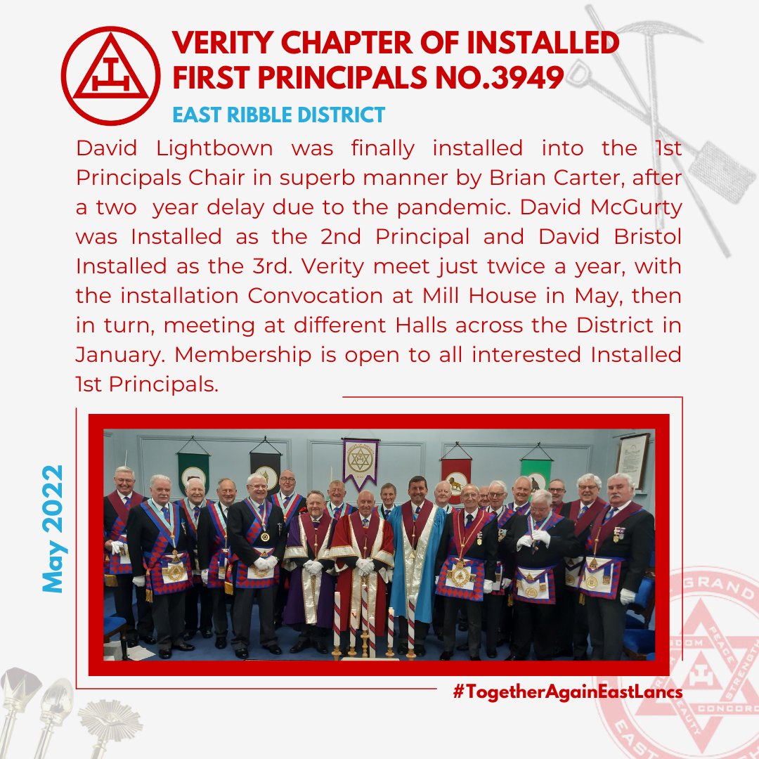 Congratulations David(s)! 🔺

#TogetherAgainEastLancs

#RoyalArch