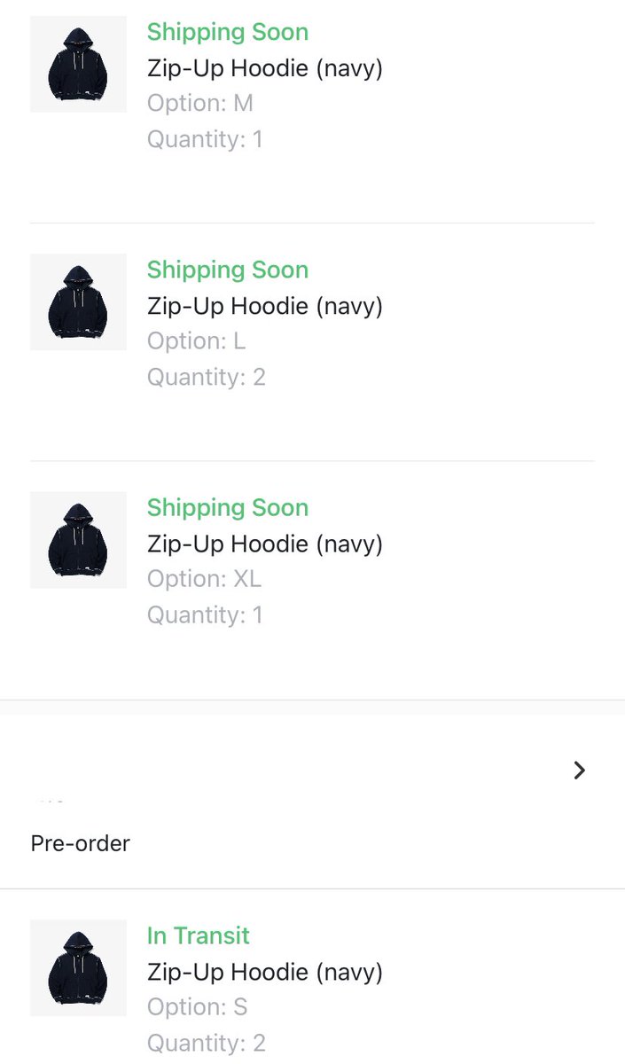GingerBoxPH's tweet photo. just an update 😁

ptd hoodies will be shipped to my kr address soon! 💜 https://t.co/FkXOejsfSq