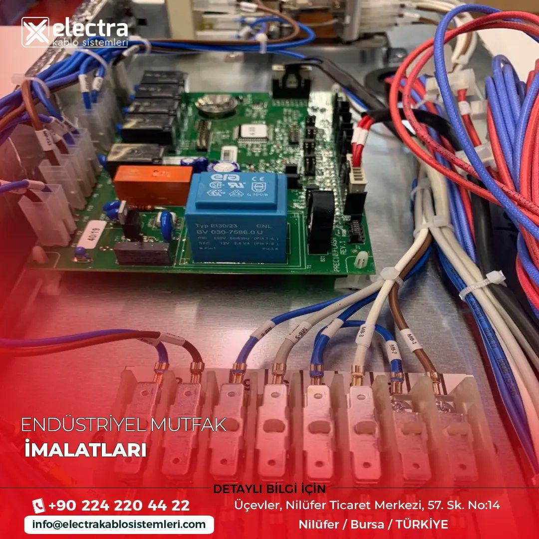 electrakablosis's tweet photo. ELECTRA KABLO SİSTEMLERİ

ENDÜSTRİYEL MUTFAK İMALATLARI 

#electrakablosistemleri #electramuhendislik #thewiringharnesscompany #kablosistemleri #kablodemetleme #cables #terminals #connectors #fuseboxes #bootsandcovers #ConvolutedTubing #PvcTubes #IndustrialKitchen #Machinery https://t.co/NxoK8If2fM