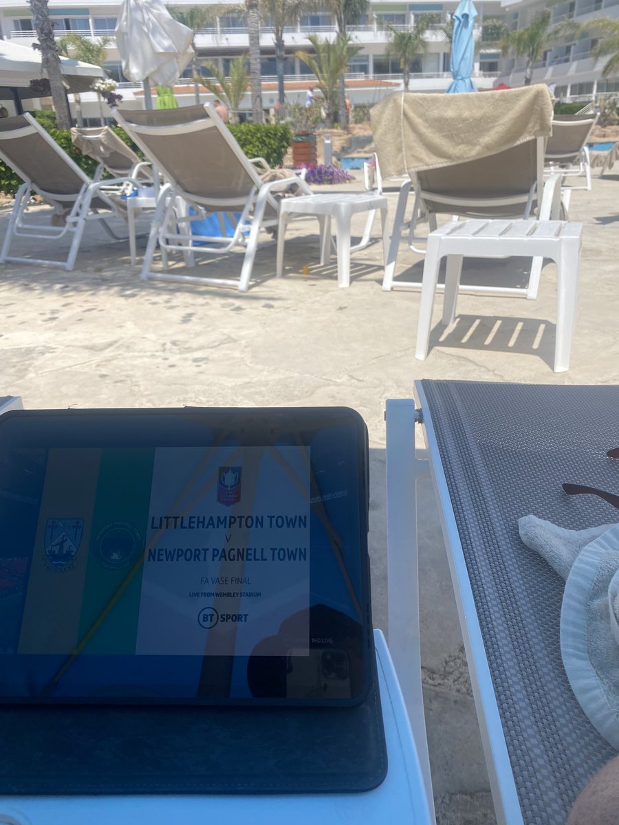 C’mon <a href="/LittlehamptonFC/">Littlehampton TownFC</a> all the way from Cyprus! #LAaremassive