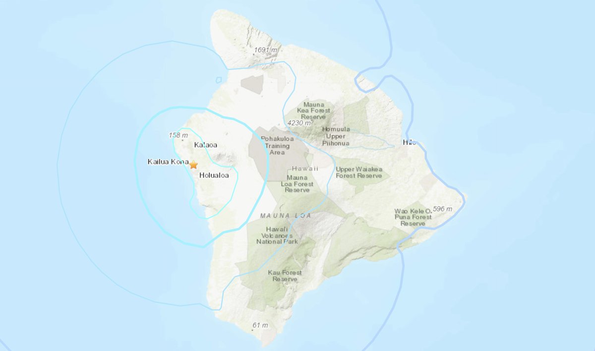 Magnitude 4.7 earthquake shakes Hawaii island but poses no tsunami threat 
https://t.co/DTsqtrAG3b https://t.co/9M7gHwnTZv