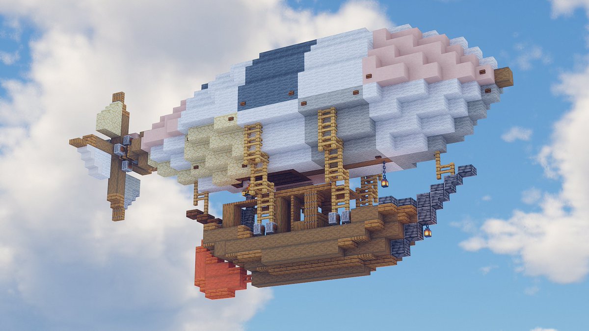 تويتر ぶれあ على تويتر 飛行船lv 1 つぎはぎだらけの飛行船 Minecraft T Co 8gx7mhq8h1
