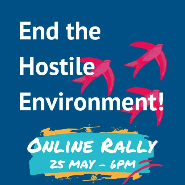 migrantsorg's tweet photo. Climate justice is migrant justice. Millions of people are displaced due to climate breakdown, whilst governments spend millions militarising their borders.

We're excited @HarpreetKPaul @TippingPointorg will join our rally to #EndtheHostileEnvironment.

https://t.co/ssbl0Og5Sf https://t.co/F1l916713Z