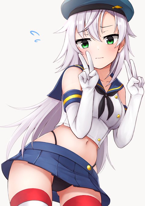 [skeb]島風の服を着て両手でピースしているフィー・クラウゼル
ご依頼ありがとうございました。 