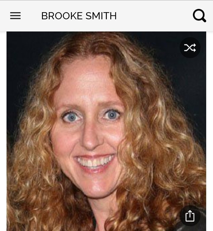 Happy birthday to this great actress.  Happy birthday to Brooke Smith 