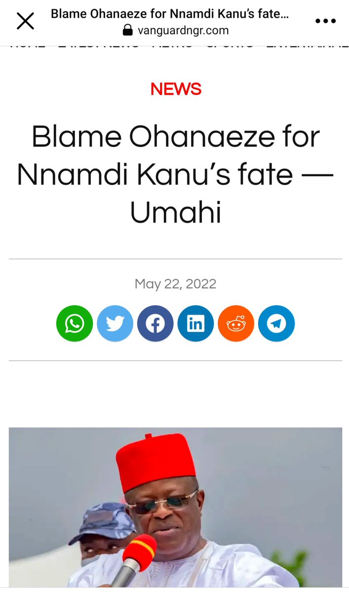MaziKanuntaKanu's tweet photo. Ignore all these publications from the agents of darkness called Nigeria. @GovDaveUmahi,we knew those working against #MaziNnamdiKanu, #IPOB & Southeast.
If you're active in social media share and retwitte everything, that led to #OperationPythonDance. @GovNigeria is in a mess. https://t.co/eTlbQPjoLR