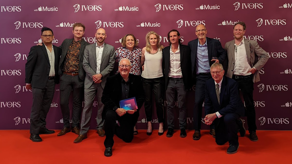 .<a href="/MaryMeganPeer/">Mary Megan Peer</a>, <a href="/RalphPeer/">Ralph Peer, II</a>, Nigel Elderton (<a href="/MusicmanUK1/">Nigel Elderton</a>), <a href="/mphippstaylor/">Matt Phipps-Taylor</a>, @peermusicCanada MD Neville Quinlan, and members of our <a href="/peermusicUK/">peermusic UK</a> staff join in celebrating songwriters &amp; composers at #TheIvors. @ivorsacademy