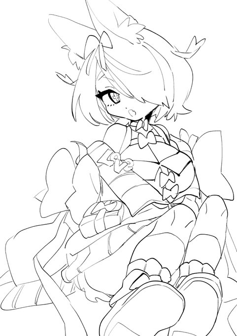 落書き安土桃さん 