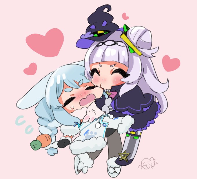 過去に描いたシオぺこラクガキ 