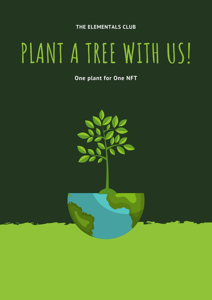 Let's save the Earth 🌎
Plant a tree 🌴 with us for a better Environment 🤠
#TheElementals
#JoinElementals