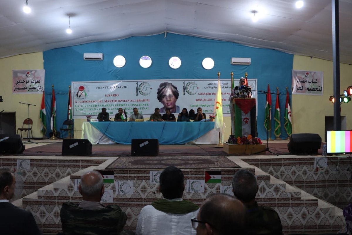 La victoire du peuple sahraoui sera une victoire pour tous les peuples en lutte contre l’impérialisme! Discours prononcé à l'occasion du 10e congrès de l’Union de la jeunesse sahraouie (UJSARIO):

ry-jm.ycl-ljc.ca/la-victoire-du…