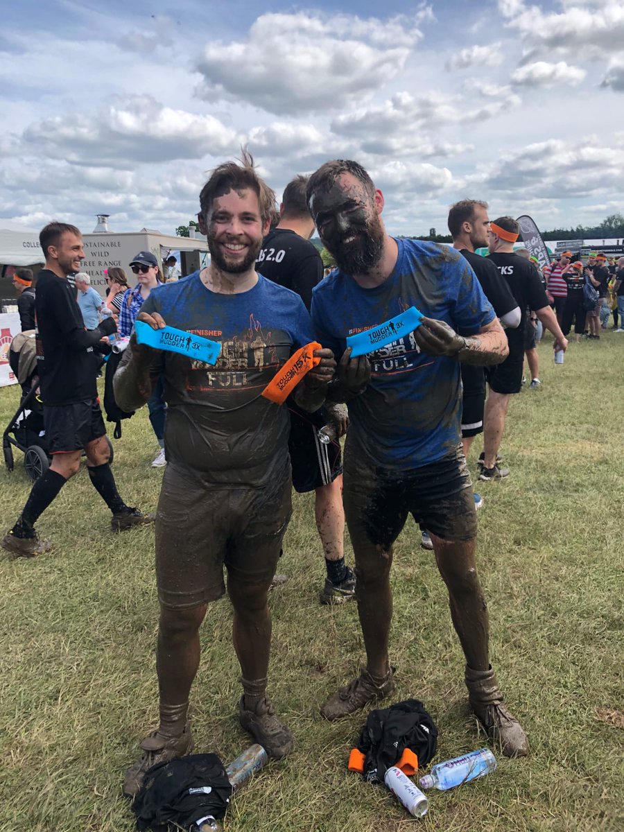 ClassOfMrP's tweet image. These knees ain&apos;t what they used to be, but they got me through 15km of a @ToughMudder course for the 3rd time! Delighted 🏅