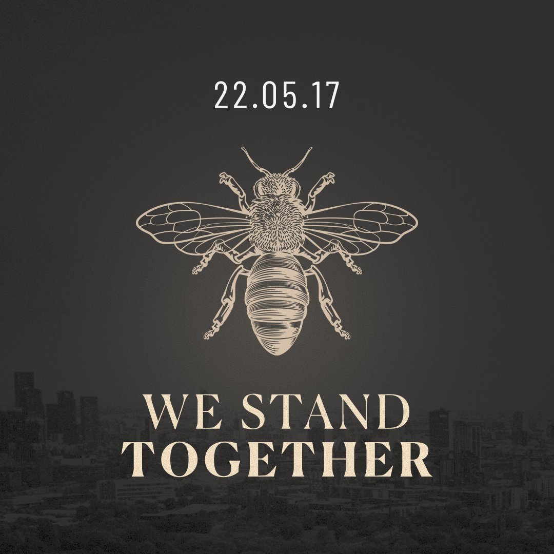 On the fifth anniversary of the Manchester Arena attack, we stand together to remember the 22 lives that were cut tragically short that night. My thoughts are with the families who lost loved ones and all those affected by that wicked and cowardly act. #WeStandTogether🐝