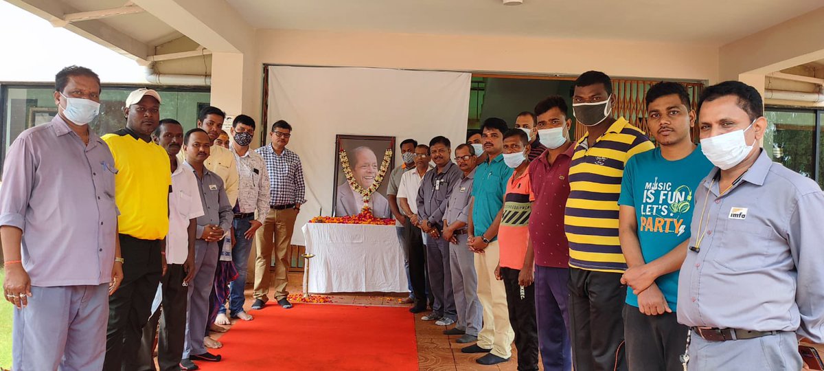 Our Founder-Chairman Dr Bansidhar Panda was fondly remembered at all locations with floral tributes on his 4th death anniversary.