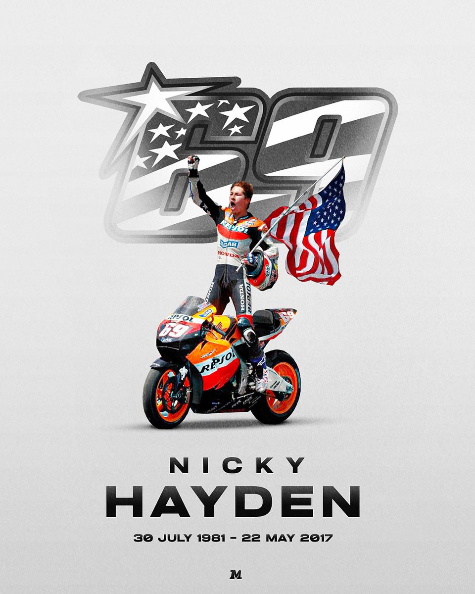 We miss you Nicky 🤍

#NickyHayden #MotoGP