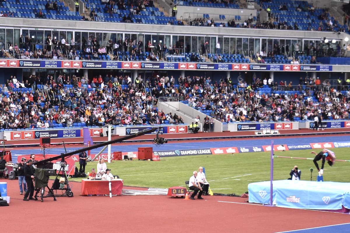 stevechalles's tweet photo. 3. Saturday’s #DiamondLeague Athletics at the new Alexander Stadium in #Birmingham - covered by @NEP_UKI OB team for Host / BBC Sport supported by @cloudbass for BBC presentation with @FocusRigging studio platform.
#outsidebroadcast #NEPUKI #CloudbassOB #FocusRigging https://t.co/VpKOGs59q7
