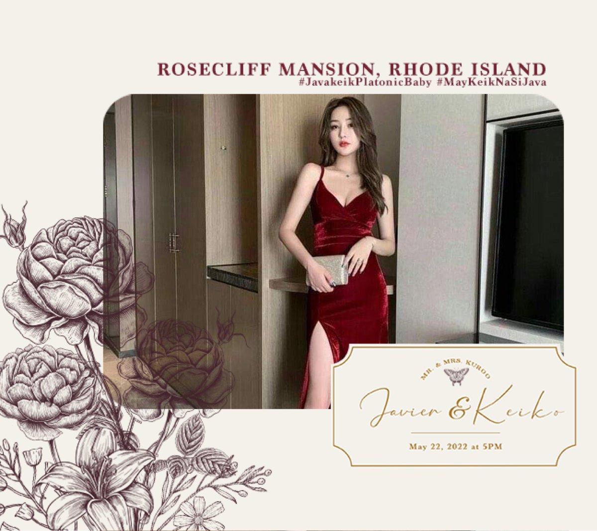 ⠀

           ﹫ELIANASARCHIVES.⠀
            — エリアナ

            ≡ 22.O5.2O22  ، 15:45.
            ⌕ ROSECLIFF MANSION, USA.

            —— ikakasal na sila javakeik!!

⠀⠀⠀⠀ #JavaKeiKasalan
⠀⠀⠀⠀ #JavakeikPlatonicBaby
⠀⠀⠀⠀ #MayKeikNaSiJava
ㅤ