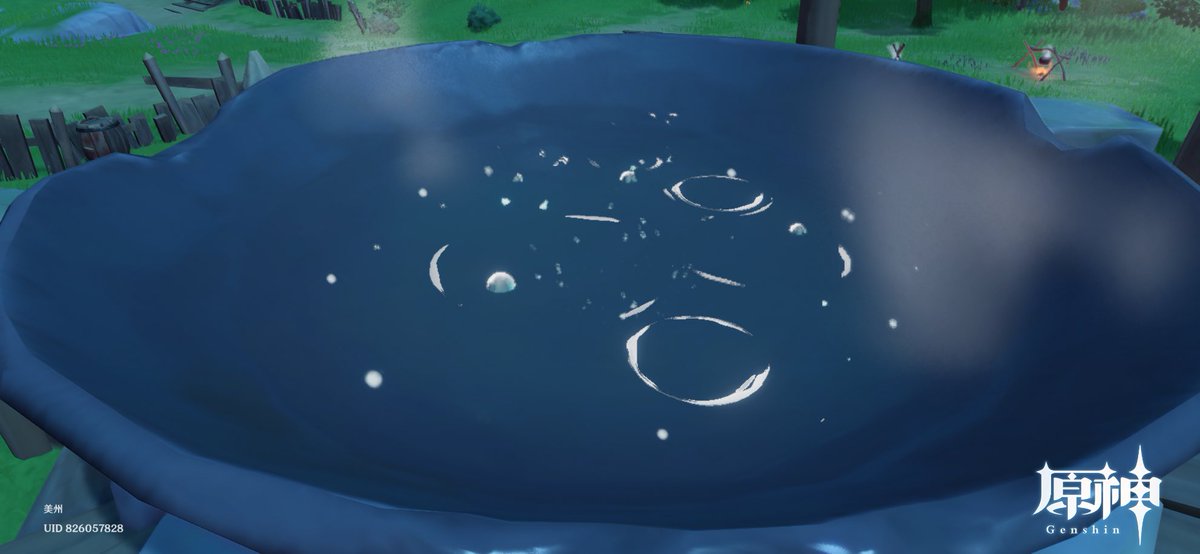 えーと…この鍋に入ればいいのかな？
 #原神