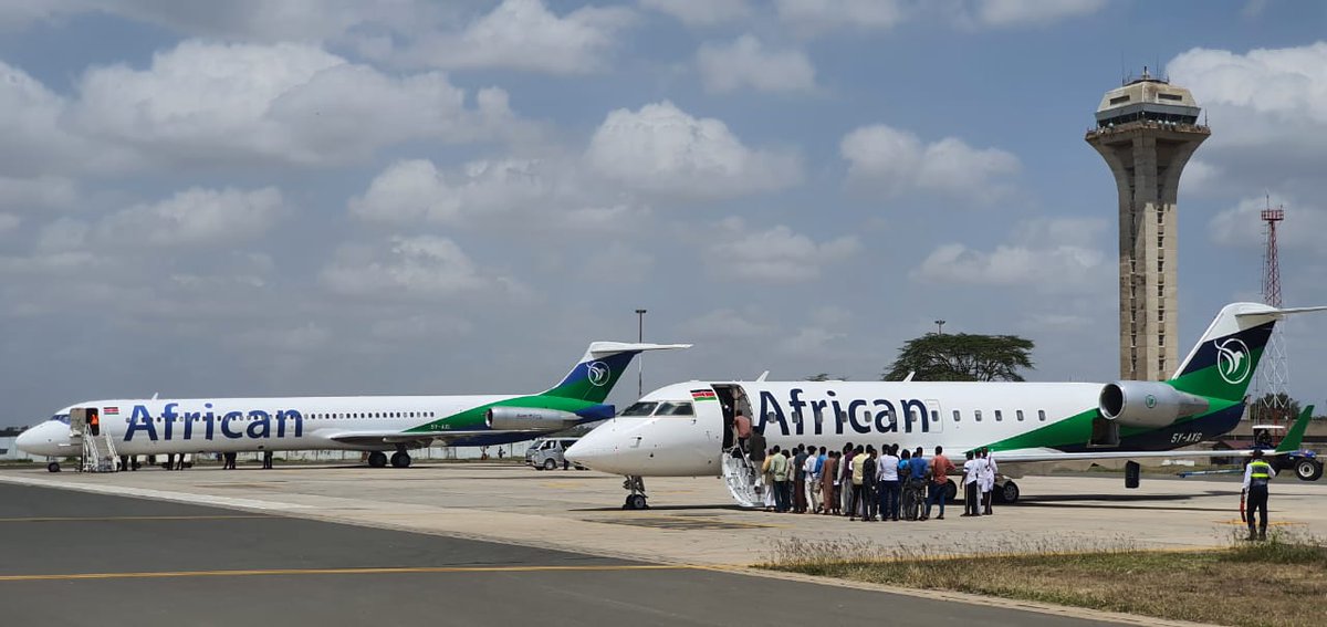 Flyafrican's tweet photo. Welcome onboard @Flyafrican as we continue doing what we do best - Connecting you to the world.
Book Now https://t.co/dHZEjN2Q2t or call: +254713806777 
#JKIA #aviation #Somalia #aviationdaily #Kenya #juba #hargeisa #Mogadishu #nairobi https://t.co/rp2LryKXWc