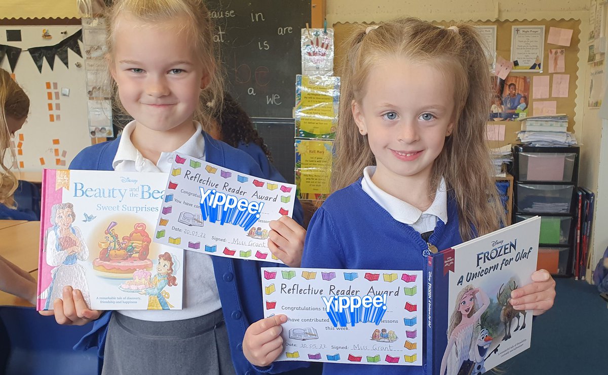 MissKMGrant1's tweet photo. A huge congratulations to our Reflective Reader certificate recipients this week! They remembered quite a few interesting facts about the penguins from our non-fiction text and recorded them in their jotters. Well done! 🌟🌟🥰📚 @HelenMacKinven @anneglennie #reflectivereader https://t.co/DKIVmDJBVa