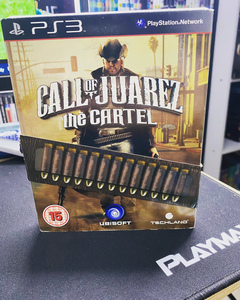 Figsy_Games's tweet image. Call of Juarez the Cartel Slipcover With Gun Belt PS3 #ps3collection