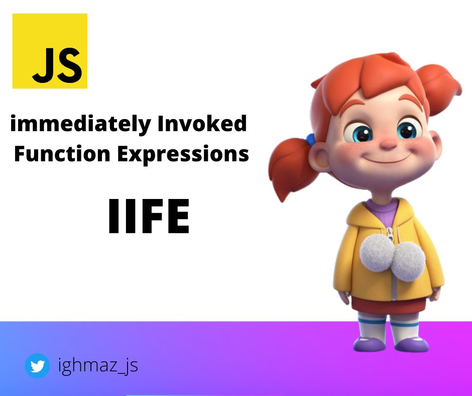 ighmaz_js's tweet image. ⚡️ JavaScript Immediately Invoked Function Expressions Explained⚡️
A 🧵👇