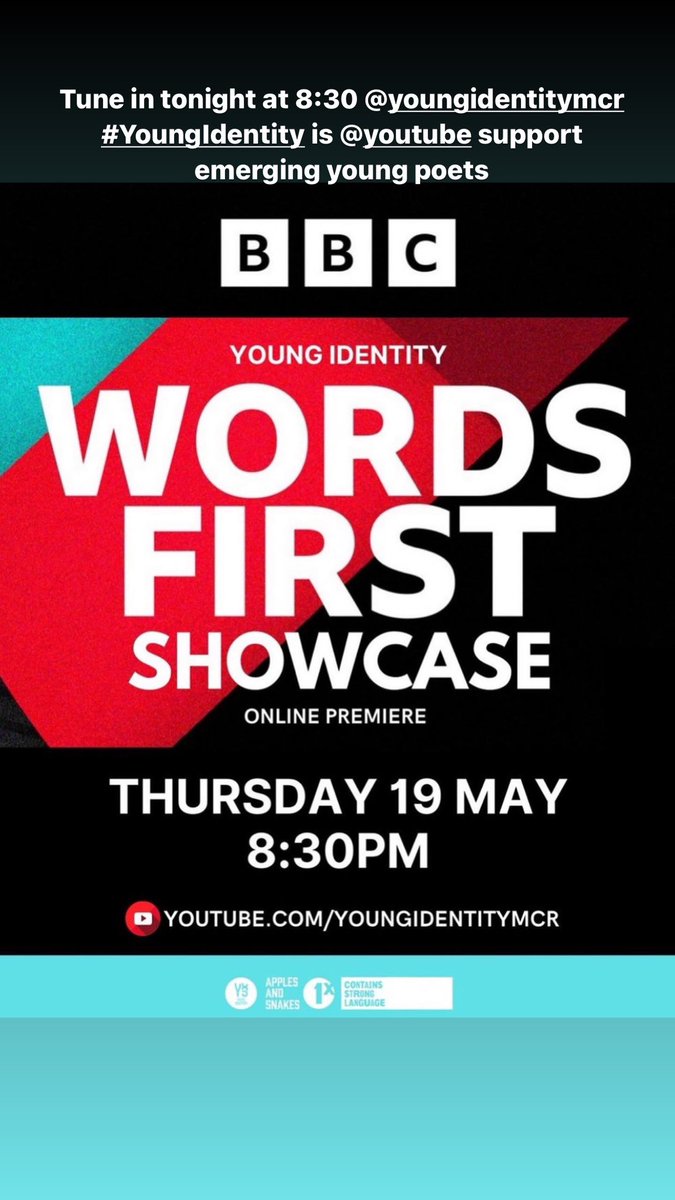 Thegirldreams's tweet photo. Please support our mission to bring poetry to the community, Thought-provoking poetry. Please share and subscribe to @YOUNGIDmcr YouTube and feel free to share the video @bbccslfest @1Xtra what a night!π₯
#BBCWordsFirst - Young Identity 2022 https://t.co/VJvlSWSN2k via @YouTube https://t.co/1JwGCwqbar