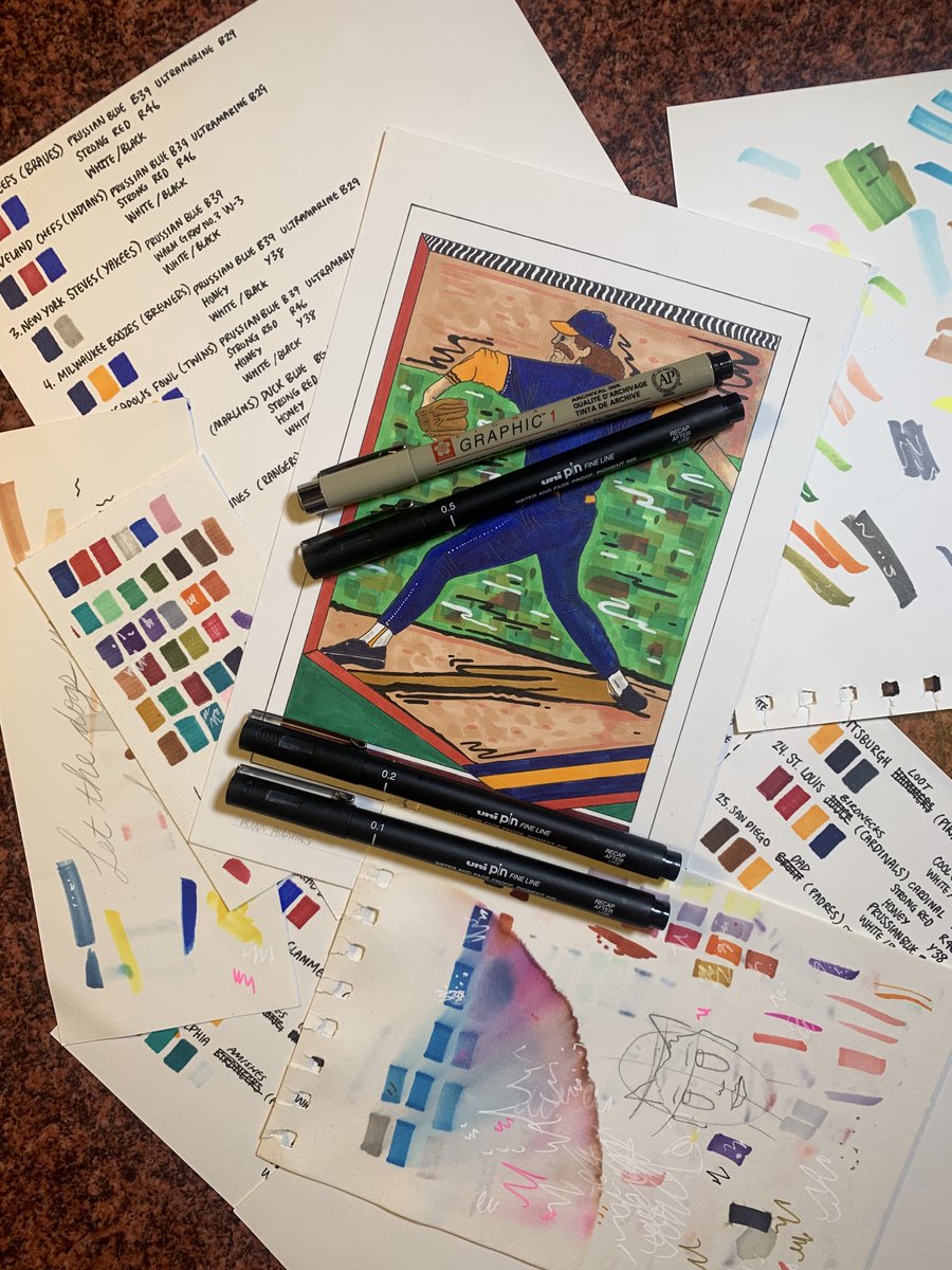 BobTakesHam's tweet photo. Knockin drawings out of the park at the illustration table. Seeing how each personality comes out in each of these characters is too much fun.

Pack 1B in development over at @ChuddsAllStars 

#NFTart #NFTartist #WorkInProgress #handillustration
$HBAR

Stay Champion Y'all 🏆🏆🏆 https://t.co/zbAhWXQShJ