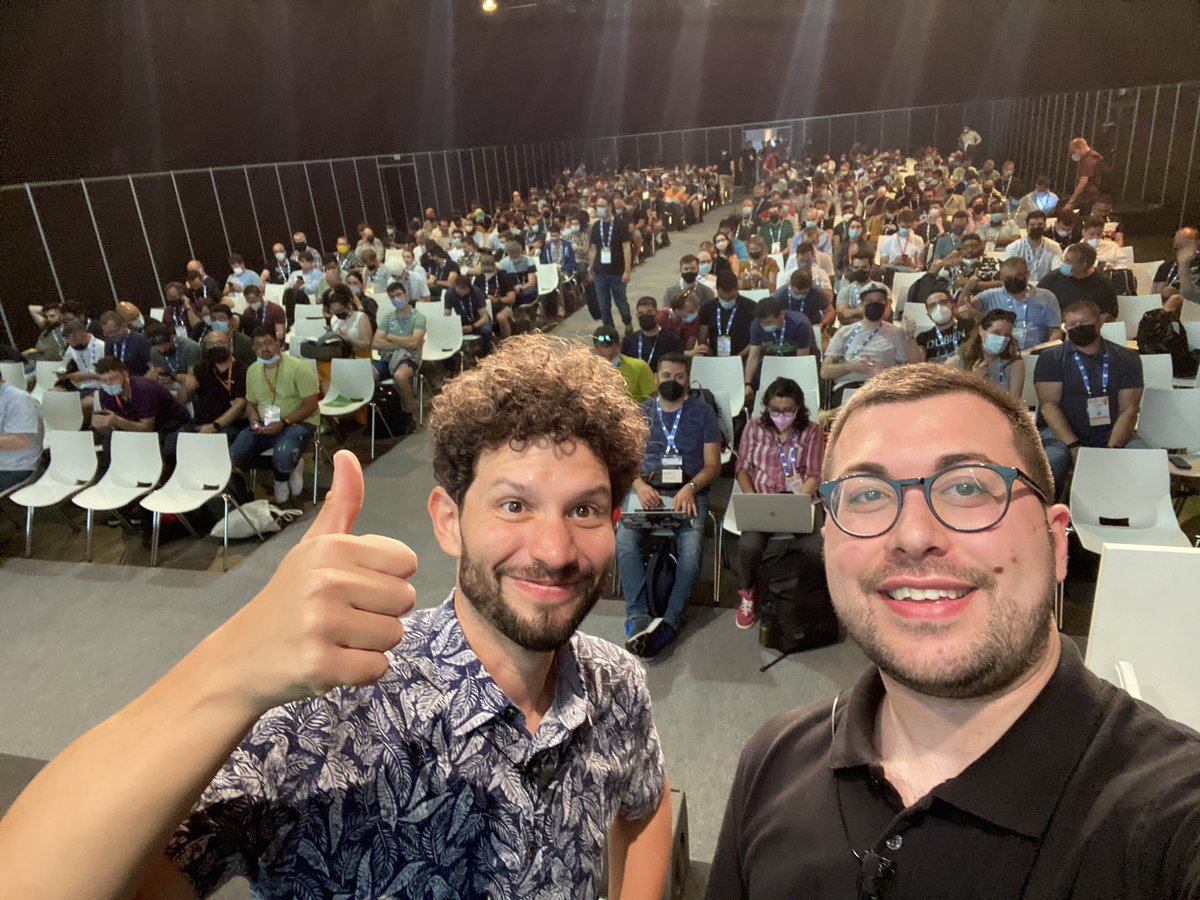 If you’re in the cloud native space, I really recommend you follow the incredible @salaboy! Just this week, he gave 4 presentations at KnativeCon, CDEventsCon, and KubeCon+CloudNativeCon! And I’m glad I got to present with him on Knative Functions and CloudEvents at #KubeConEU!