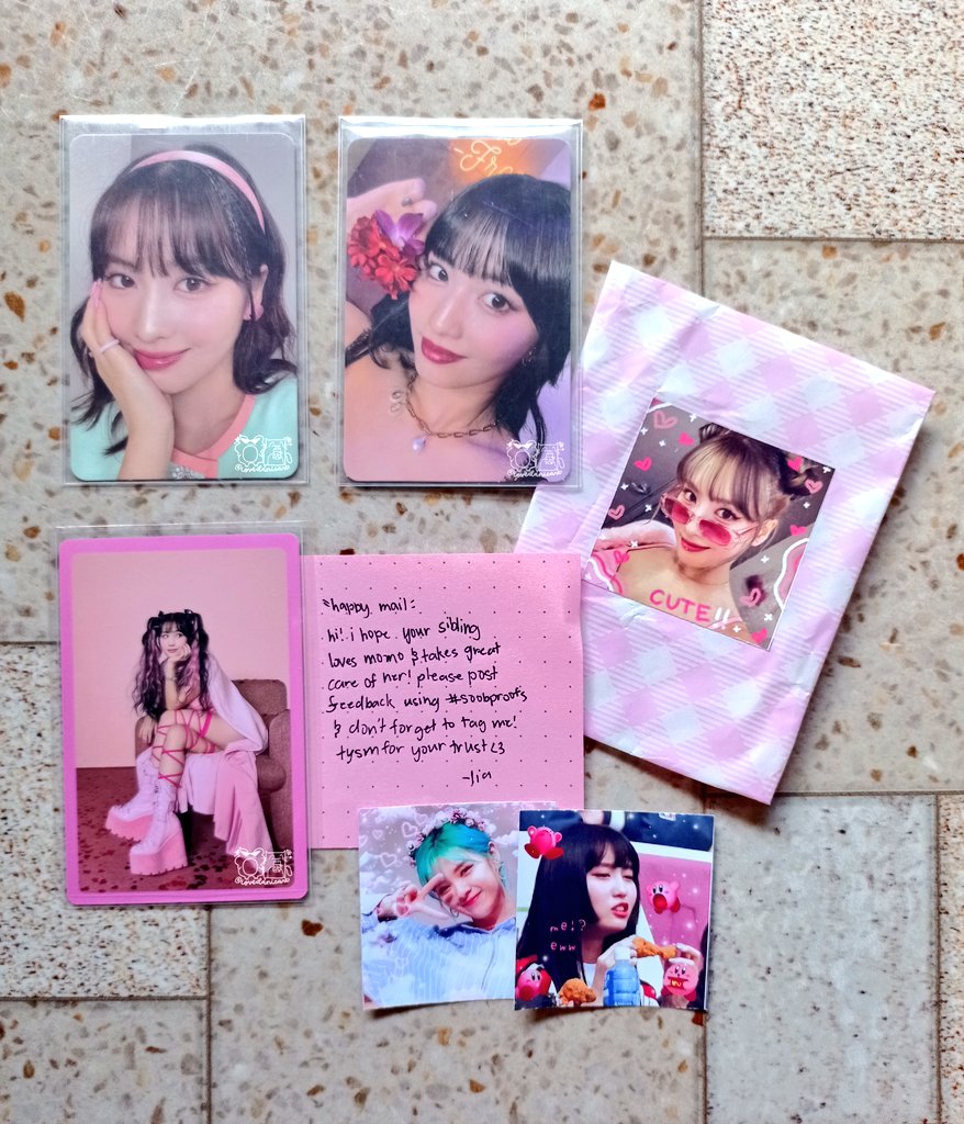 lovedanicart's tweet photo. 💌 : @sooblvcart
🏷️ : #soobproofs
hi lia! momo safely arrived 🥺 thank you so much for being so generous and accomodating, my lil bro was really happy with the momo and the freebies. til next time 💘 https://t.co/EMSqFtxTzA
