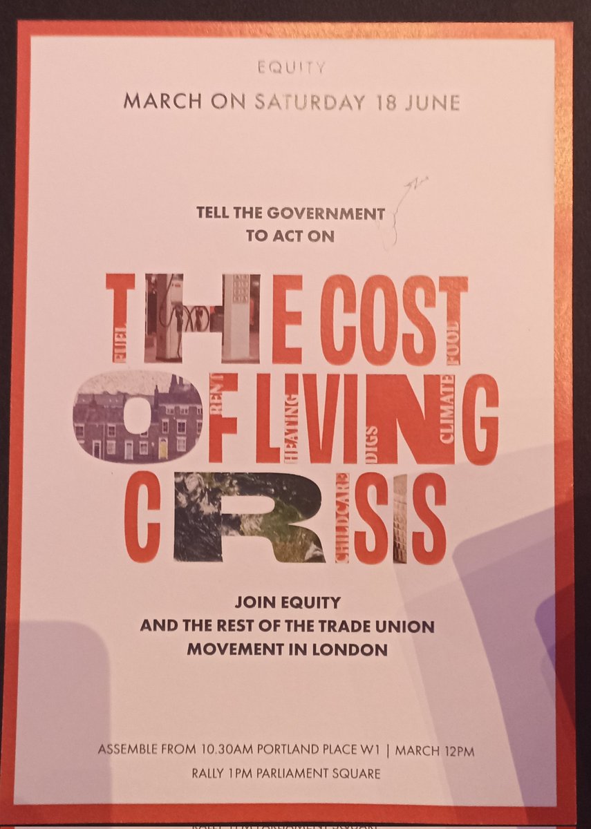 Cost of Living March on June 18.